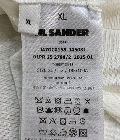 美品 Jil sander+ クルーネックTシャツ J47GC0158 J45031 メンズ SIZE XL ジルサンダープラス