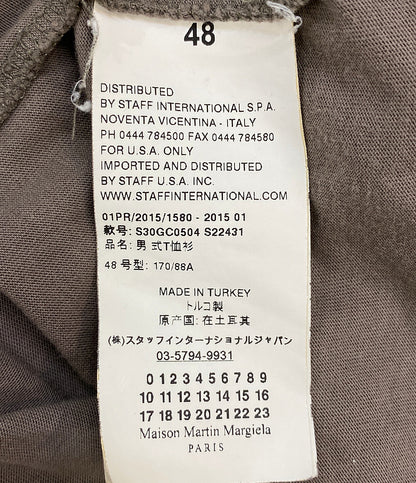 Maison Margiela 半袖Ｔシャツ ブラウン メンズ SIZE 48 メゾンマルジェラ