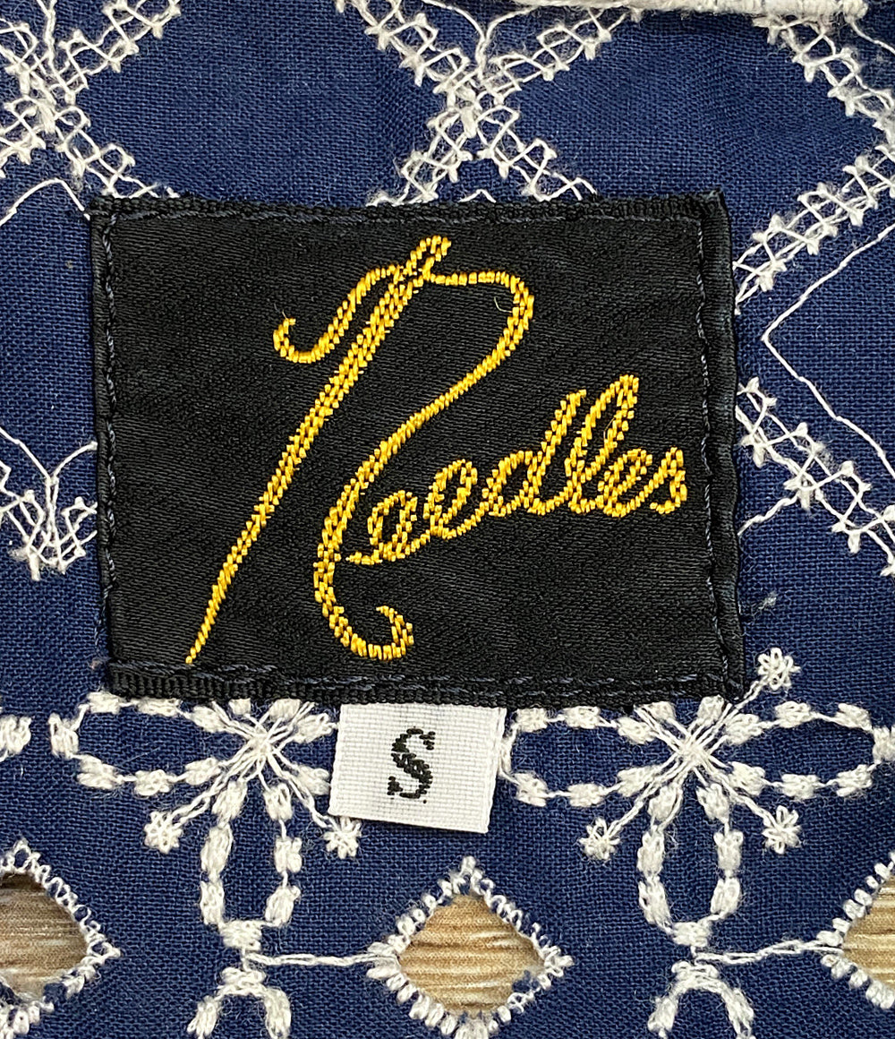 美品 NEEDLES 半袖シャツ Cabana ShirtーCotton Cloth メンズ SIZE S ニードルズ