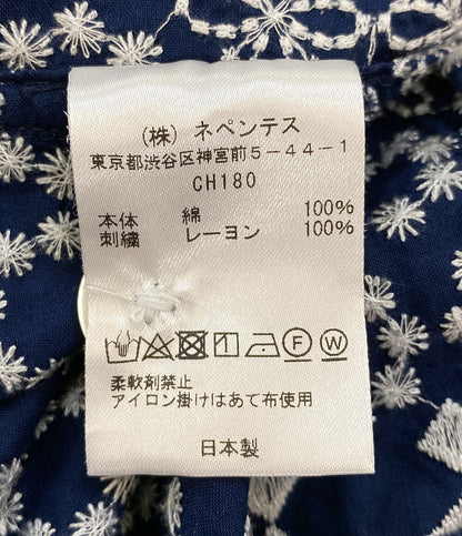 美品 NEEDLES 半袖シャツ Cabana ShirtーCotton Cloth メンズ SIZE S ニードルズ