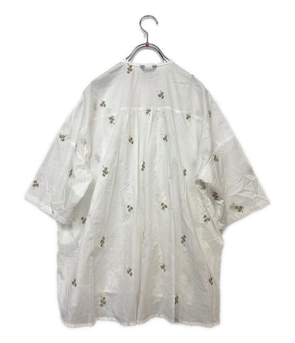 美品 marble SUD マーブルシュッド ブラウス スズラン レース ホワイト 05GM069066 レディース SIZE -