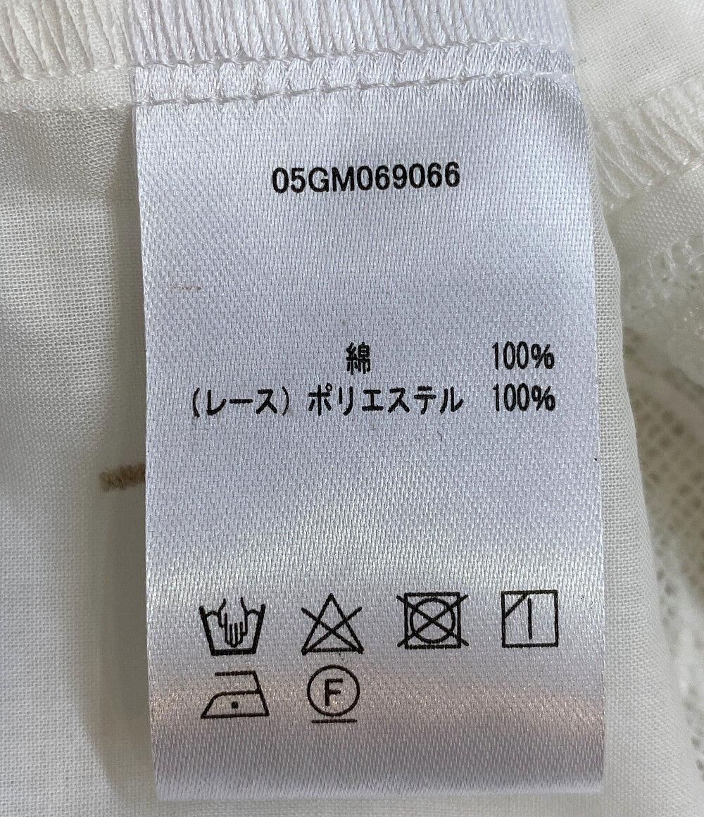 美品 marble SUD マーブルシュッド ブラウス スズラン レース ホワイト 05GM069066 レディース SIZE -