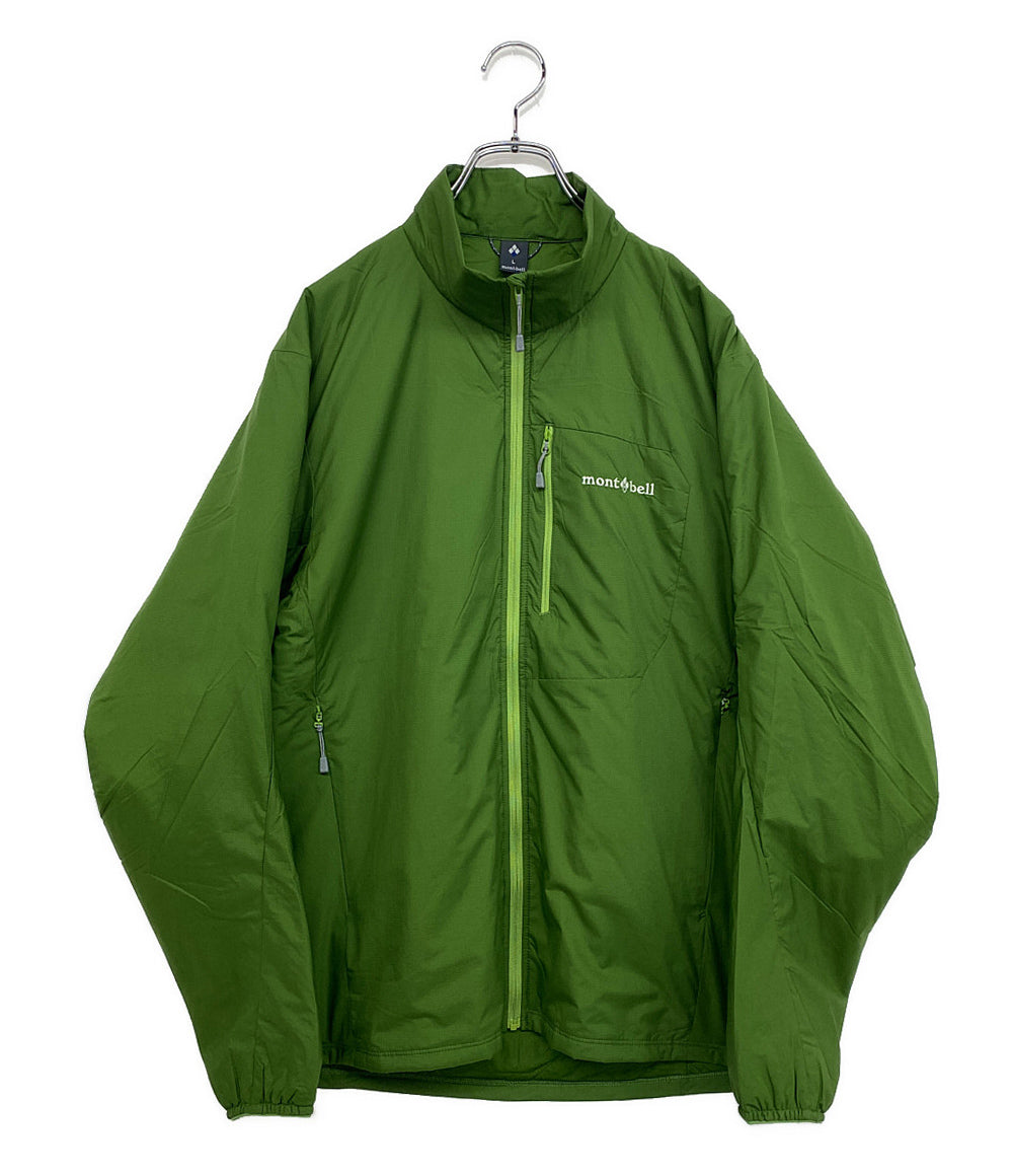 美品 mont-bell EXライト サーマラップ ジャケット 11016881 グリーン メンズ SIZE L モンベル