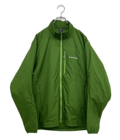 美品 mont-bell EXライト サーマラップ ジャケット 11016881 グリーン メンズ SIZE L モンベル