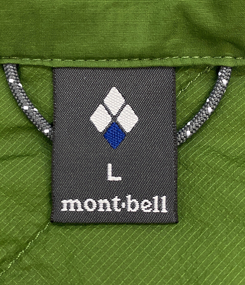 美品 mont-bell EXライト サーマラップ ジャケット 11016881 グリーン メンズ SIZE L モンベル