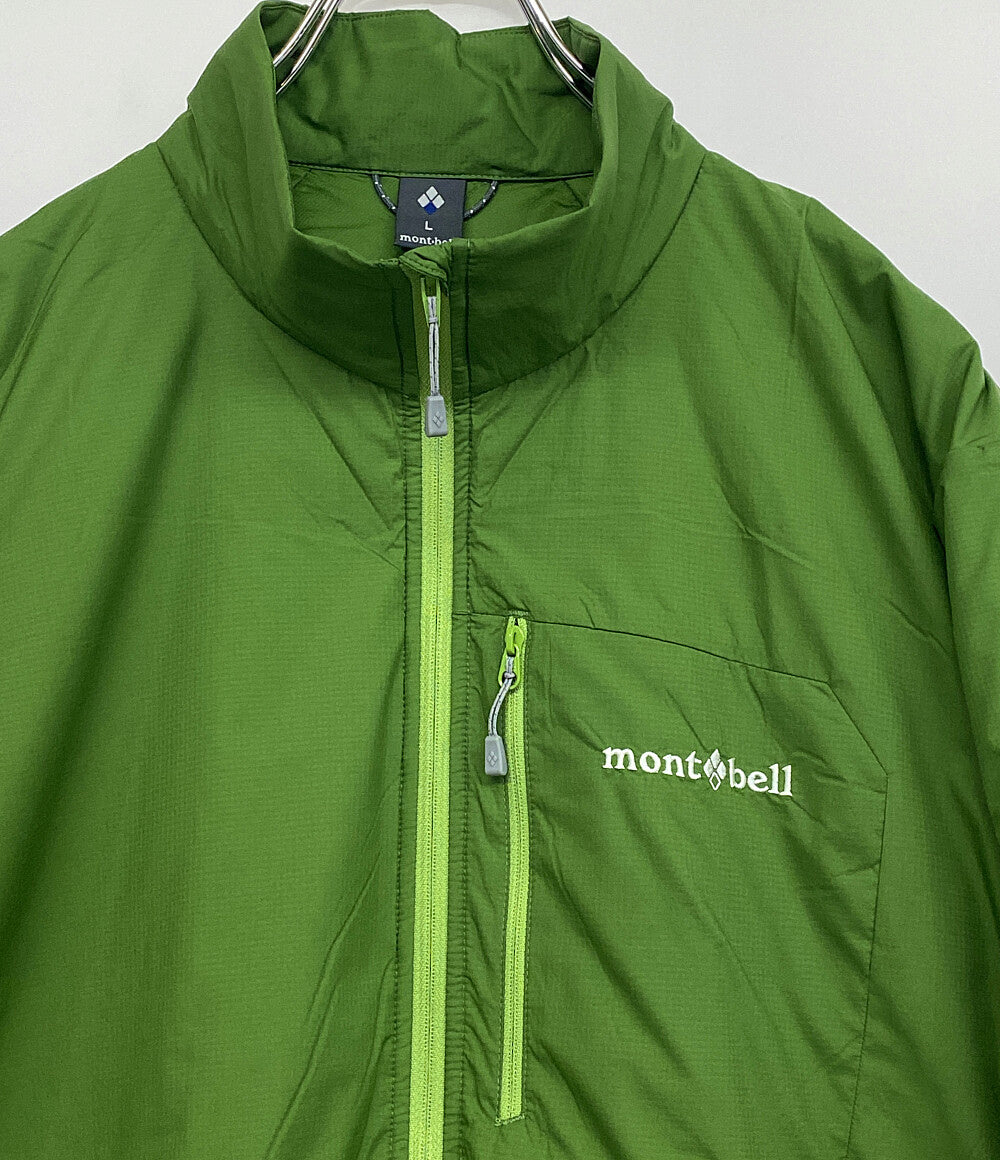 美品 mont-bell EXライト サーマラップ ジャケット 11016881 グリーン メンズ SIZE L モンベル