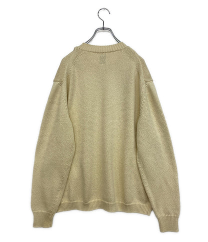 美品 BATONER バトナー ニット BN-17SM-006 アイボリー メンズ SIZE 3