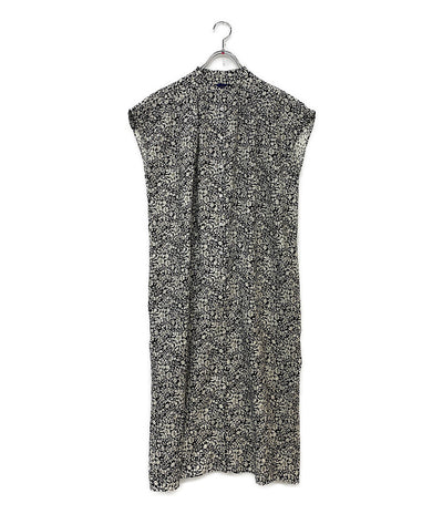 美品 Shower Party シャワーパーティー 半袖ワンピース ブラック 花 リバティ PY2622602 レディース SIZE 1
