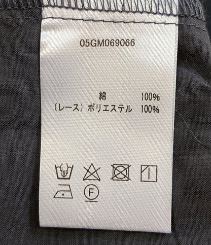 marble SUD マーブルシュッド ブラウス スズラン レース ブラック 05GM069066 レディース SIZE -