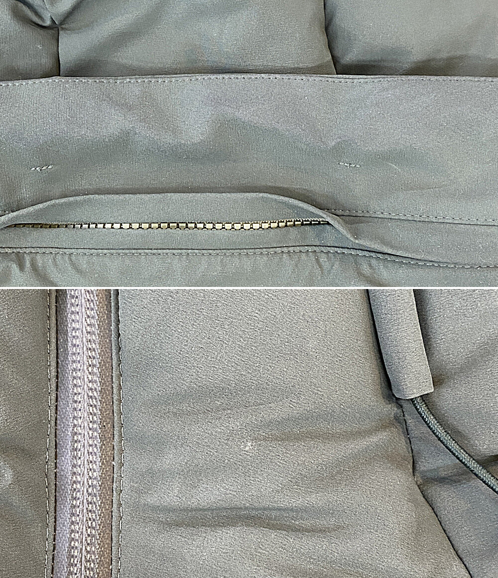 DESCENTE ダウンジャケット カーキ DAMYGK32U メンズ SIZE O デサント