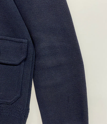 RRL RALPH LAUREN 厚手カーディガン グレー メンズ SIZE S ダブルアールエル