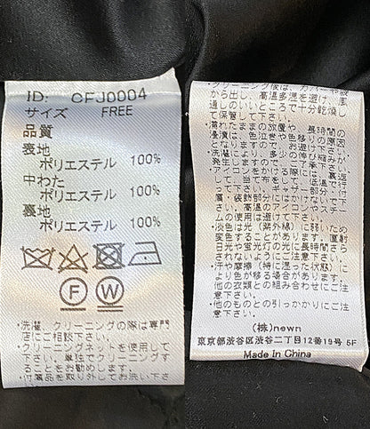 COHINA コヒナ コート ブラック CFJ0004 レディース SIZE F