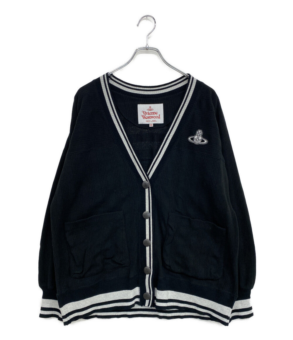 美品 VIVIENNE WESTWOOD カーディガン ニット ブラック 16-12-461022 メンズ SIZE - ヴィヴィアンウエストウッド