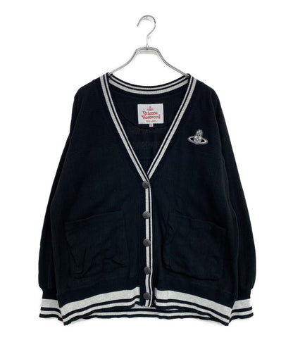 美品 VIVIENNE WESTWOOD カーディガン ニット ブラック 16-12-461022 メンズ SIZE - ヴィヴィアンウエストウッド