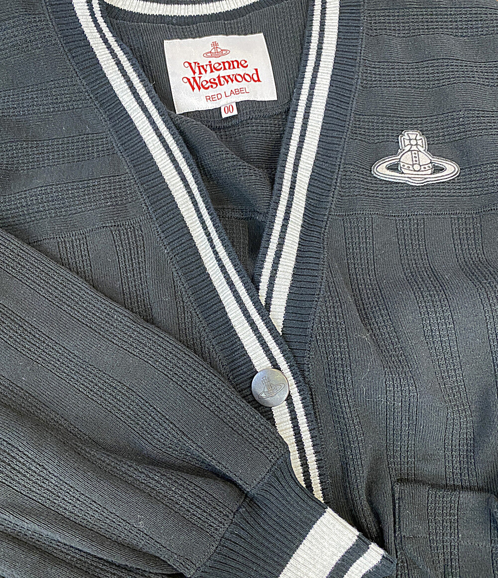 美品 VIVIENNE WESTWOOD カーディガン ニット ブラック 16-12-461022 メンズ SIZE - ヴィヴィアンウエストウッド