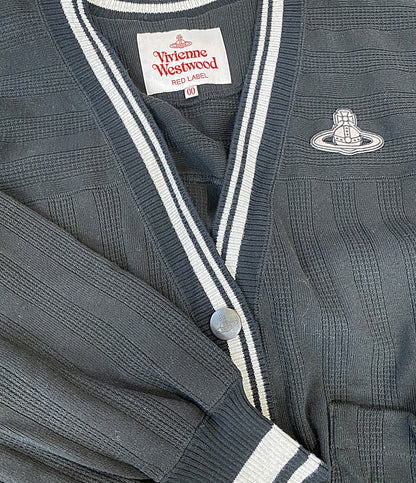 美品 VIVIENNE WESTWOOD カーディガン ニット ブラック 16-12-461022 メンズ SIZE - ヴィヴィアンウエストウッド