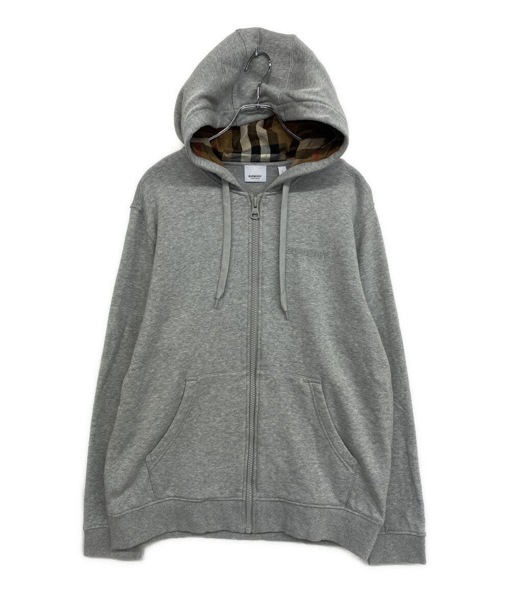 美品 BURBERRY London パーカー グレー 8084771 メンズ SIZE L バーバリーロンドン