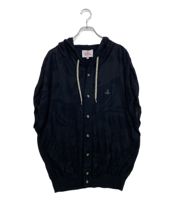 VIVIENNE WESTWOOD ノースリーブパーカー ブラック 26-12-152002 メンズ SIZE - ヴィヴィアンウエストウッド