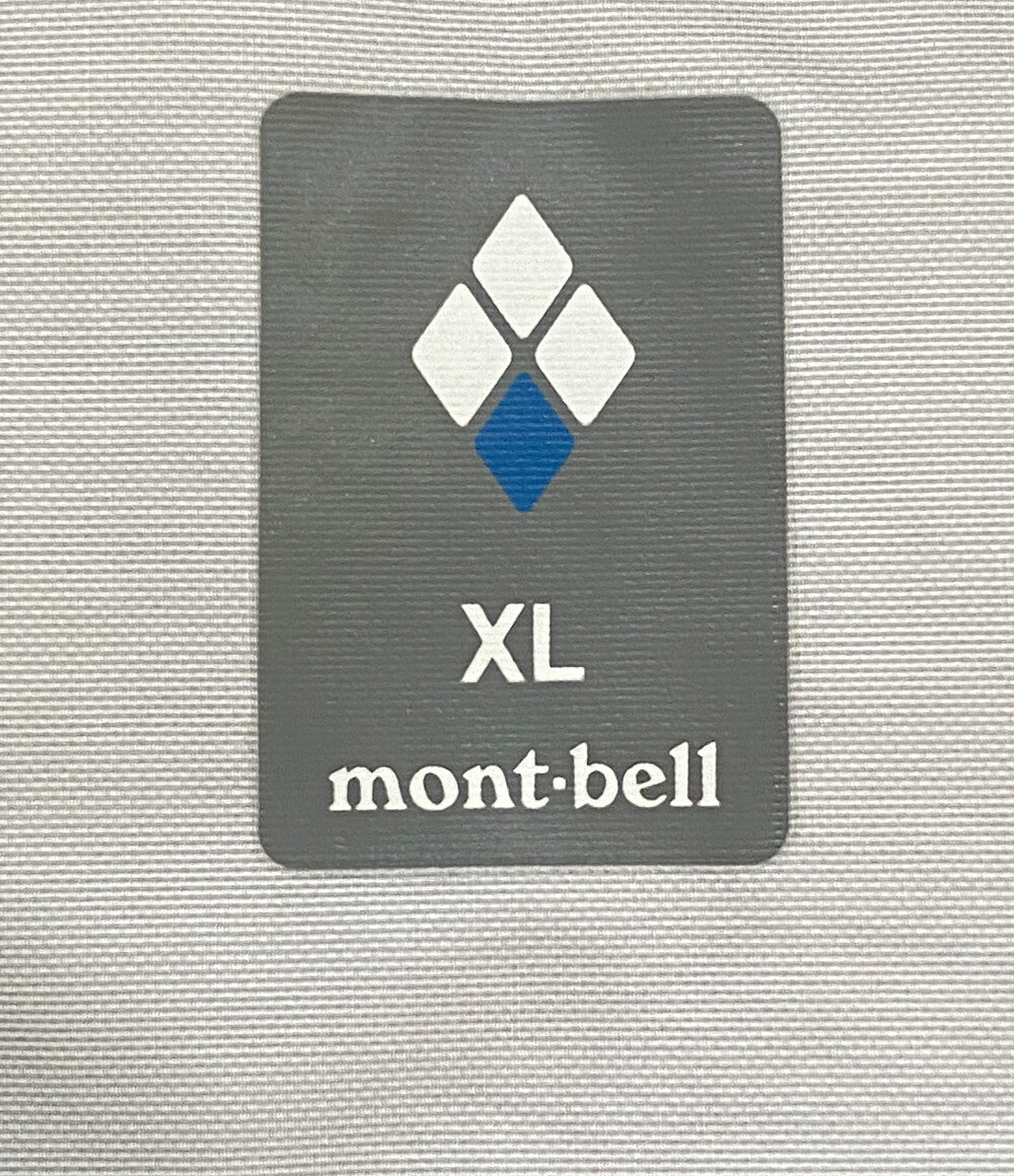 美品 mont-bell バーサライトジャケット 1128743 グレー メンズ SIZE XL モンベル