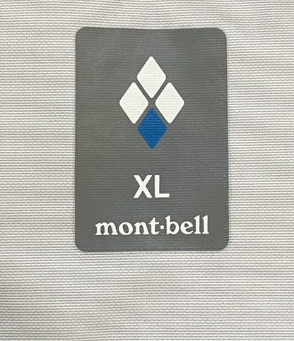 美品 mont-bell バーサライトジャケット 1128743 グレー メンズ SIZE XL モンベル