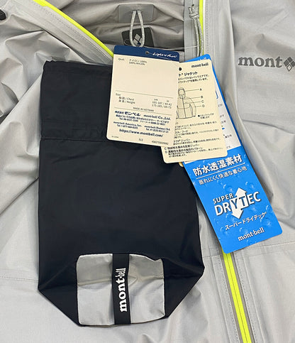美品 mont-bell バーサライトジャケット 1128743 グレー メンズ SIZE XL モンベル
