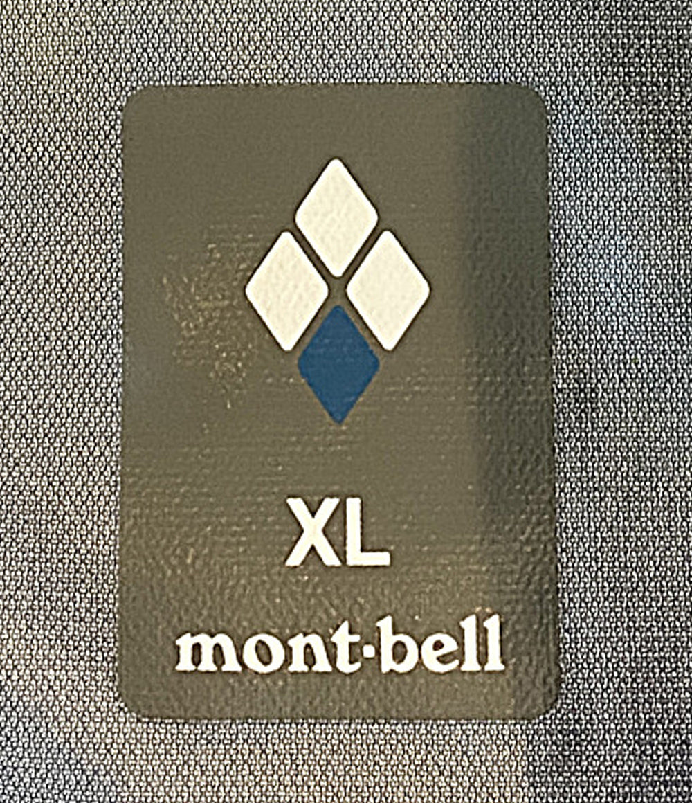 美品 mont-bell ナイロンジャケット ブルー 1128721 メンズ SIZE XL モンベル