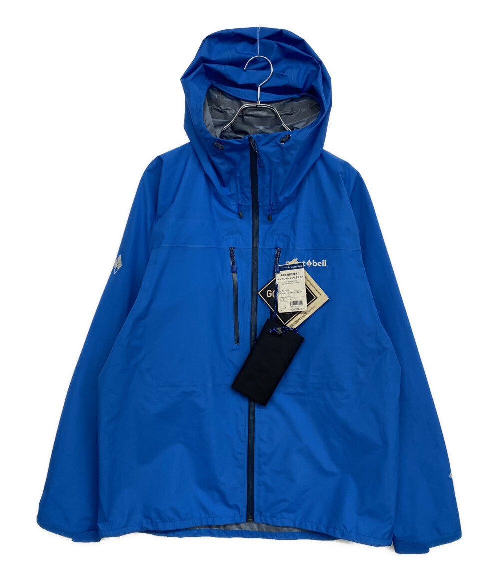 美品 mont-bell ナイロンジャケット ブルー 1128721 メンズ SIZE L モンベル