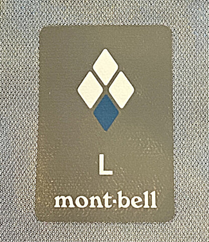 美品 mont-bell ナイロンジャケット ブルー 1128721 メンズ SIZE L モンベル