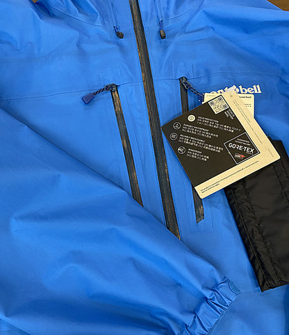 美品 mont-bell ナイロンジャケット ブルー 1128721 メンズ SIZE L モンベル