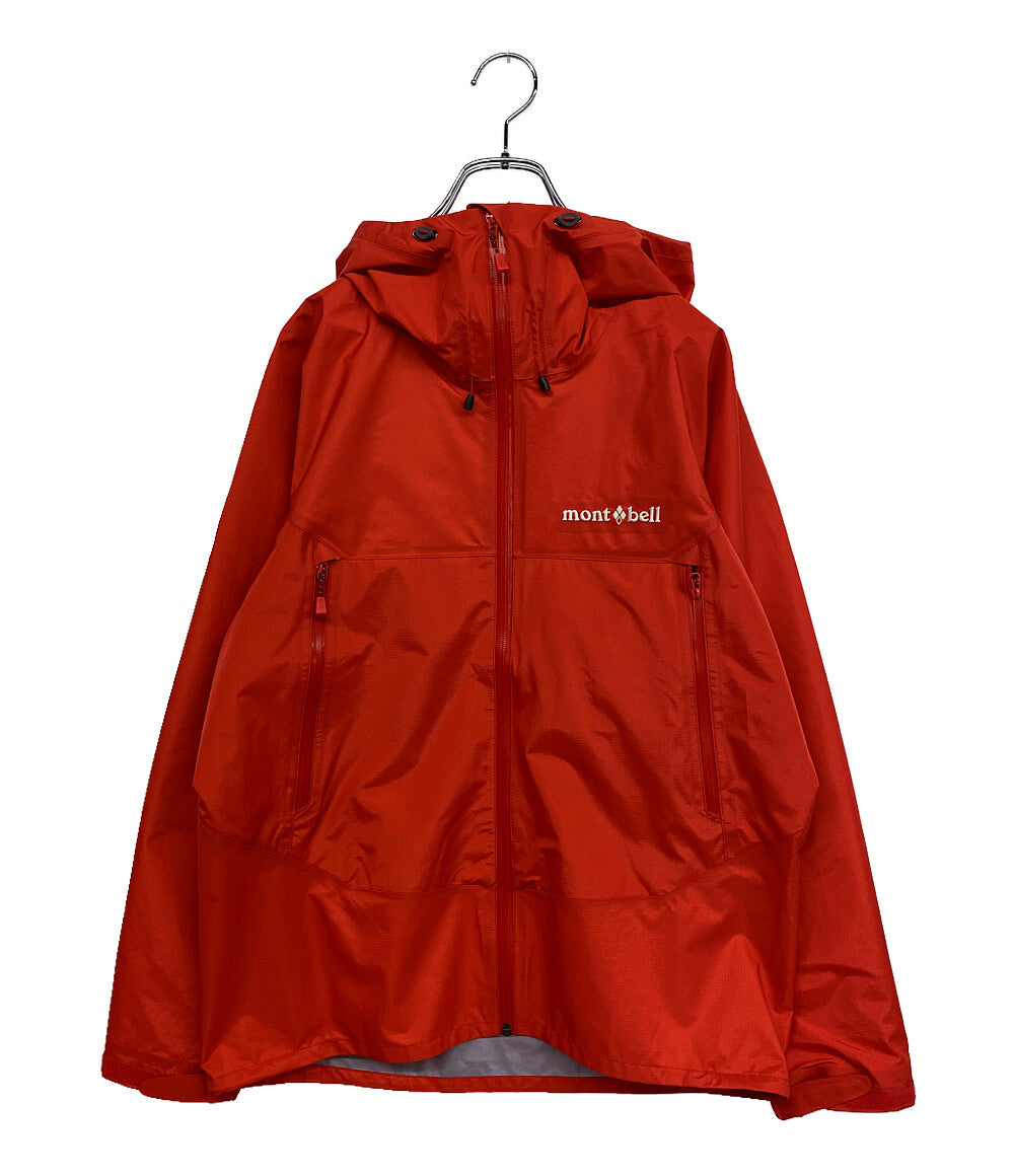 美品 mont-bell ナイロンジャケット レッド 1128729 メンズ SIZE S モンベル