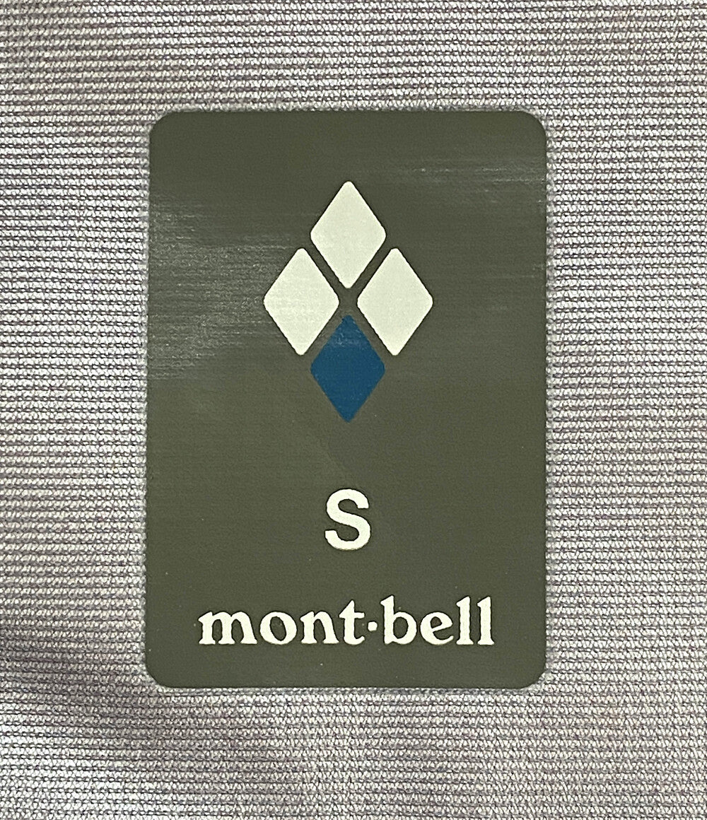 美品 mont-bell ナイロンジャケット レッド 1128729 メンズ SIZE S モンベル