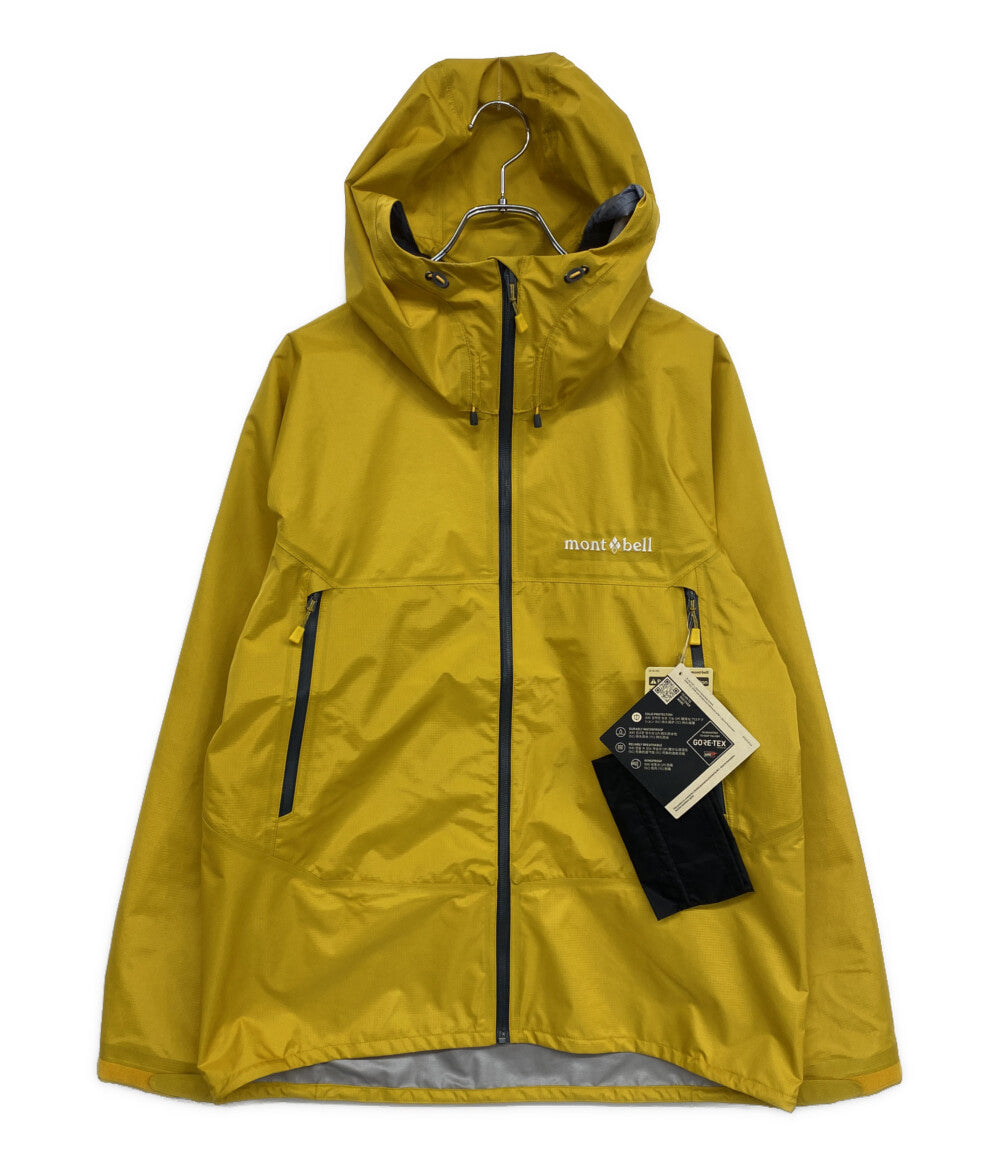 美品 mont-bell ナイロンジャケット イエロー 1128729 メンズ SIZE L モンベル