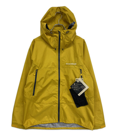 美品 mont-bell ナイロンジャケット イエロー 1128729 メンズ SIZE L モンベル