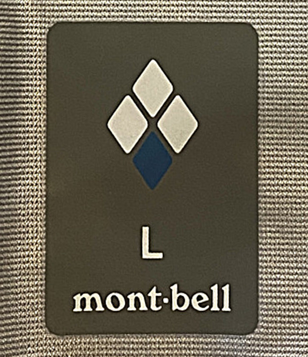美品 mont-bell ナイロンジャケット イエロー 1128729 メンズ SIZE L モンベル
