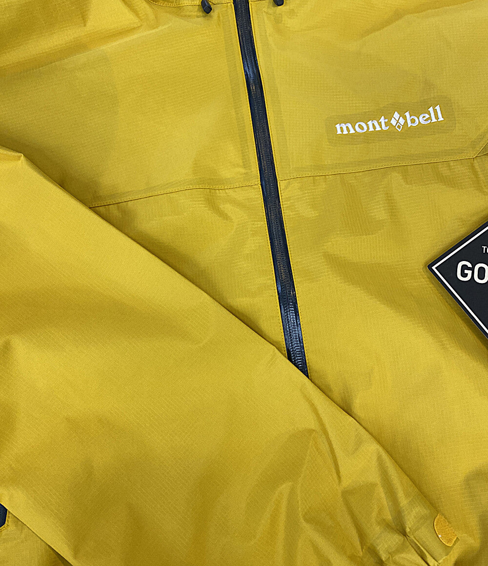 美品 mont-bell ナイロンジャケット イエロー 1128729 メンズ SIZE L モンベル