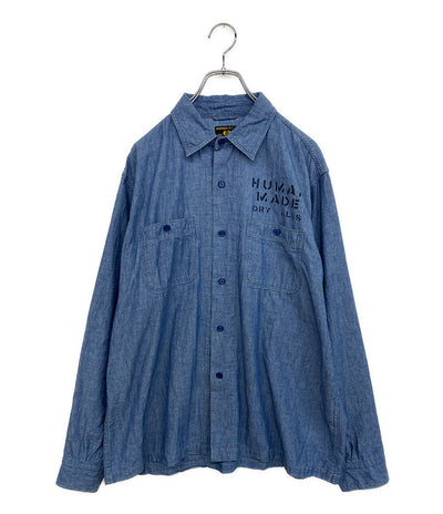 HUMAN MADE 長袖シャツ ＨＭ28ＳＨ001 シャツ メンズ SIZE L ヒューマンメード