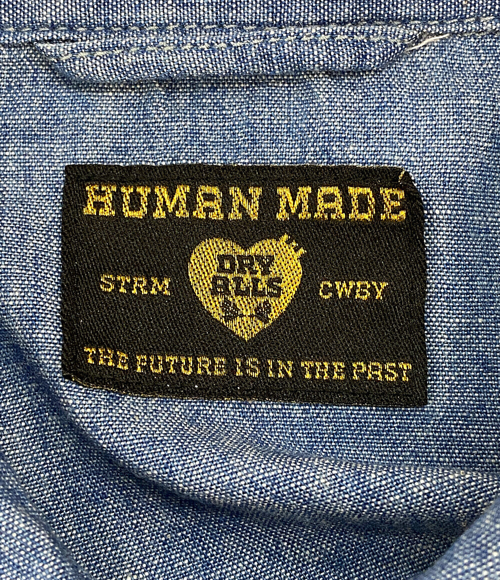 HUMAN MADE 長袖シャツ ＨＭ28ＳＨ001 シャツ メンズ SIZE L ヒューマンメード