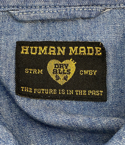 HUMAN MADE 長袖シャツ ＨＭ28ＳＨ001 シャツ メンズ SIZE L ヒューマンメード