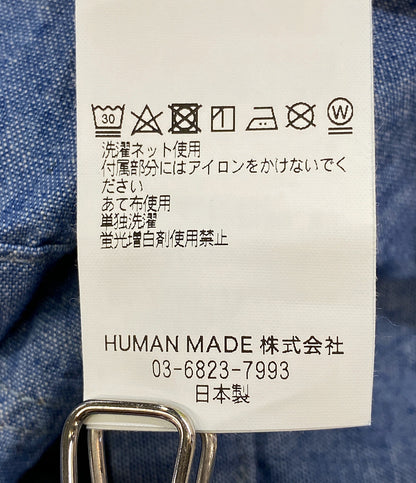 HUMAN MADE 長袖シャツ ＨＭ28ＳＨ001 シャツ メンズ SIZE L ヒューマンメード
