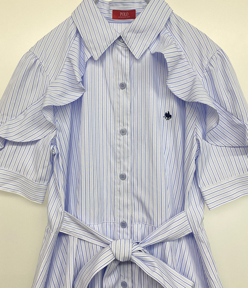 美品 Rirandture リランドチュール 半袖シャツワンピース POLO BCS 85162010 レディース SIZE 2