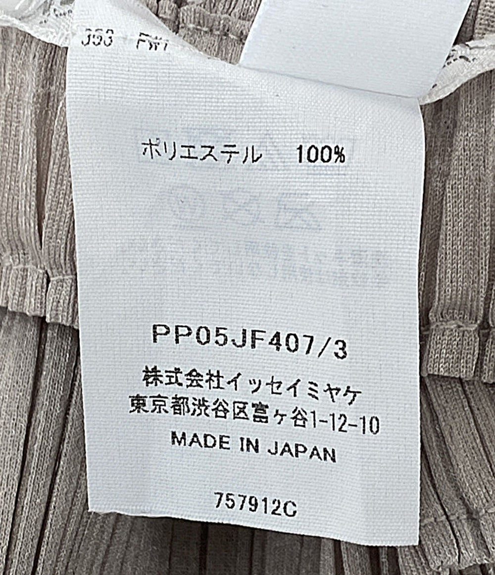 PLEATS PLEASE パンツ NEW COLORFUL BASIC4 Pleats Pants PP05JF407 レディース SIZE 3 プリーツプリーズ
