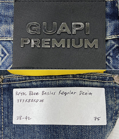 GUAPI グアピ デニムパンツ インディゴ スキニー メンズ SIZE 28