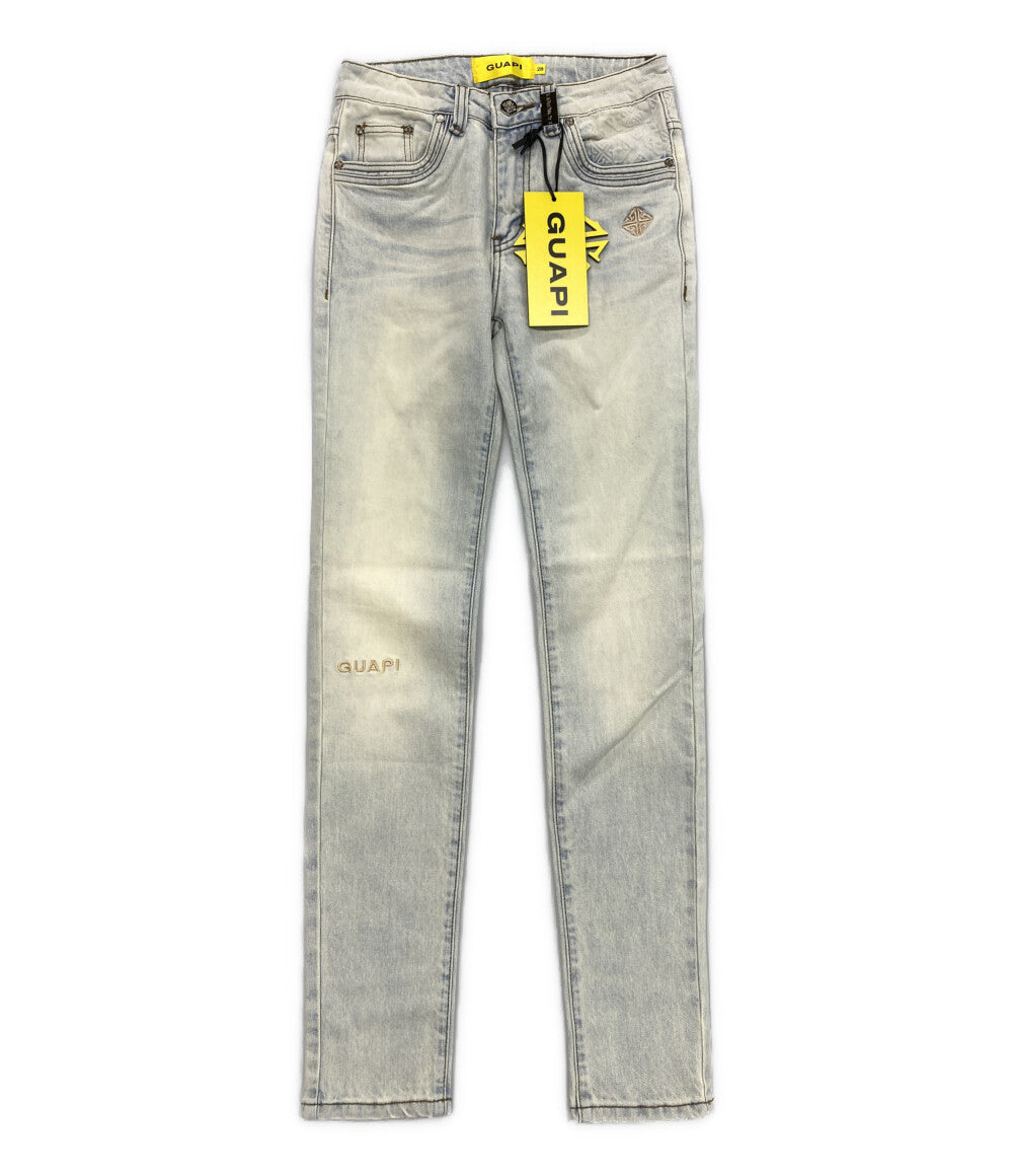 美品 GUAPI グアピ デニムパンツ ブルー メンズ SIZE 28