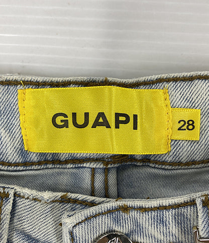 美品 GUAPI グアピ デニムパンツ ブルー メンズ SIZE 28