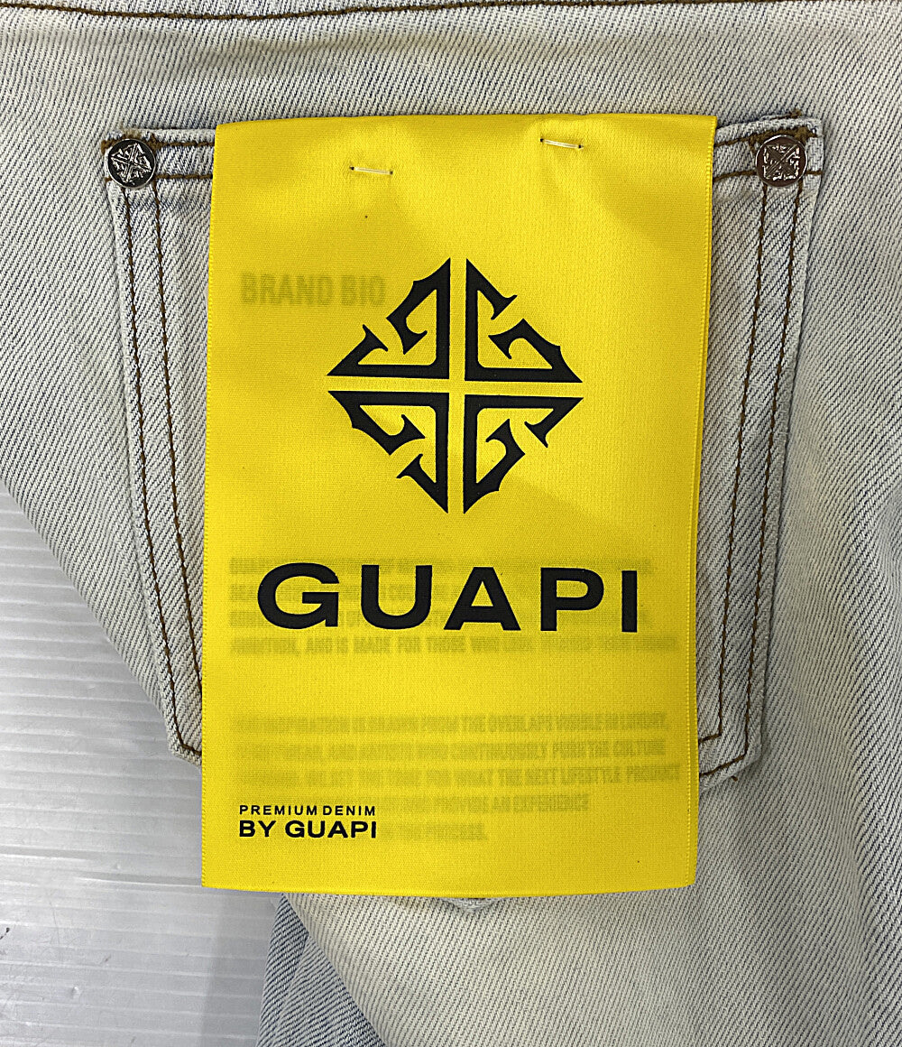 美品 GUAPI グアピ デニムパンツ ブルー メンズ SIZE 28