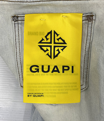 美品 GUAPI グアピ デニムパンツ ブルー メンズ SIZE 28
