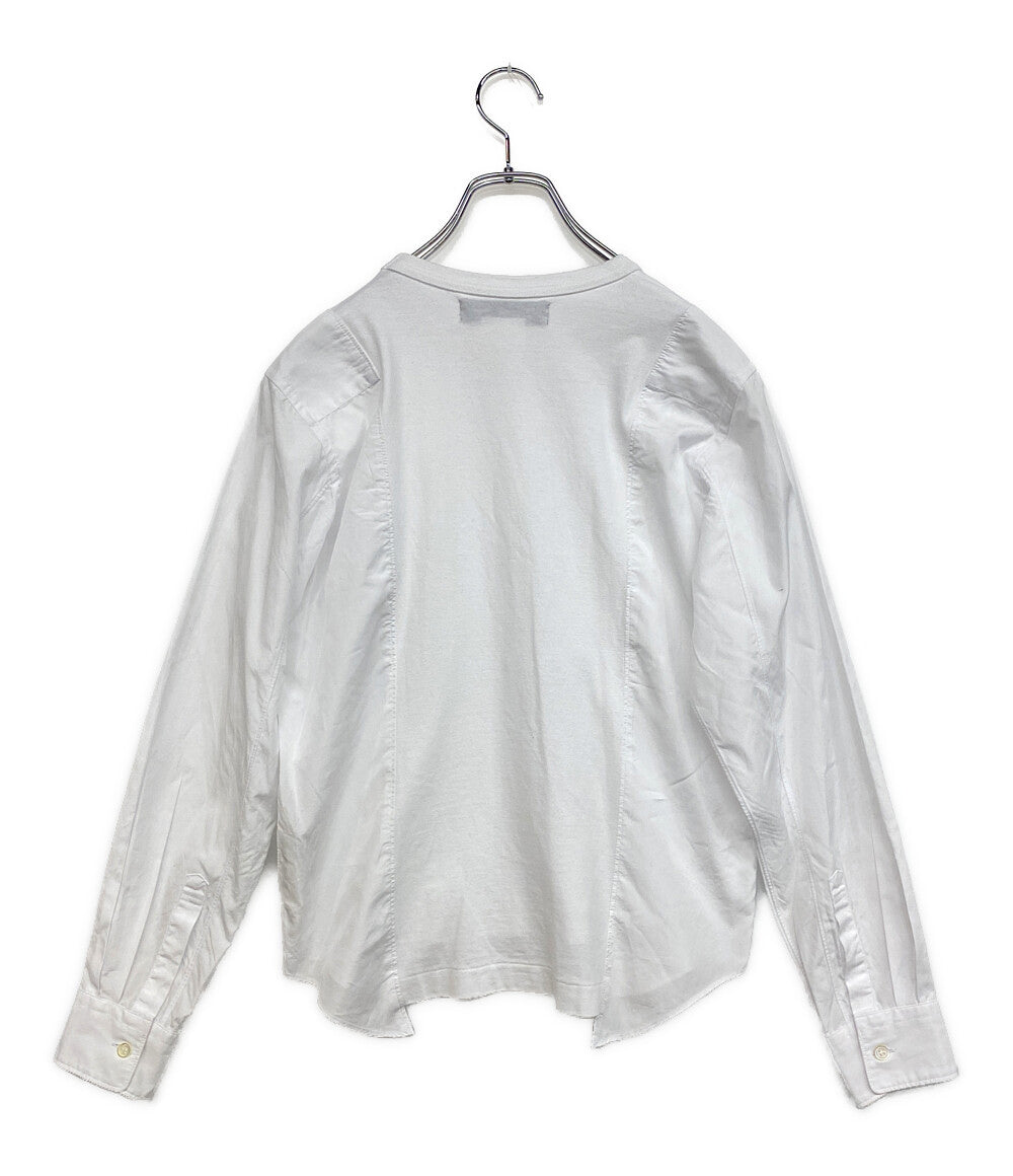 BLACK COMME des GARCONS カットソー 1G-B001 ホワイト メンズ SIZE XS ブラックコムデギャルソン