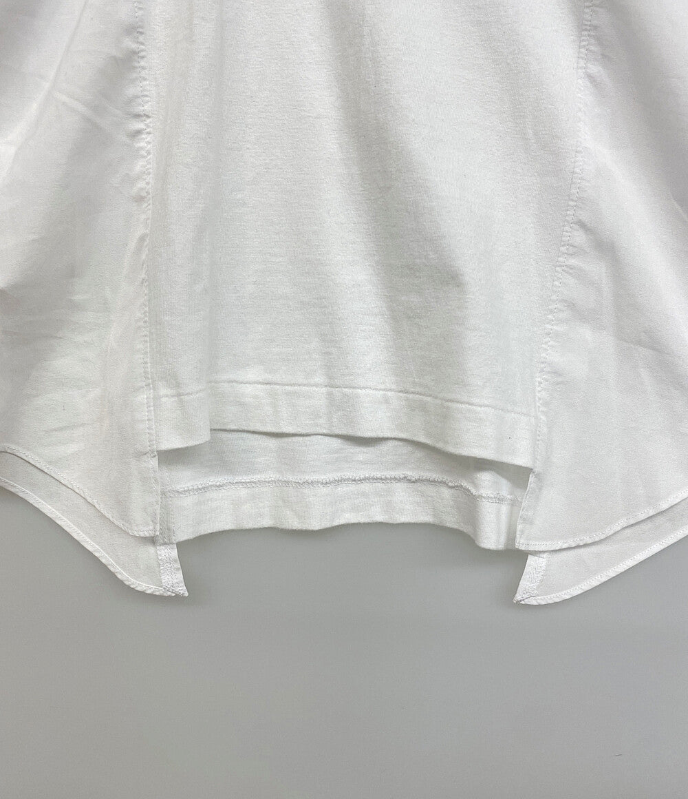 BLACK COMME des GARCONS カットソー 1G-B001 ホワイト メンズ SIZE XS ブラックコムデギャルソン