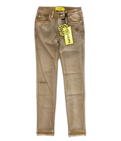 美品 GUAPI グアピ デニムパンツ ベージュ メンズ SIZE 28