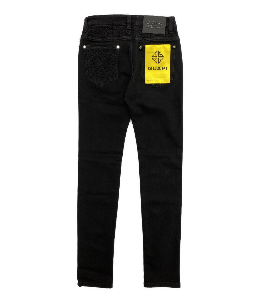 GUAPI グアピ デニムパンツ ブラック メンズ SIZE 28